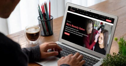 Beauty Salon - Unisex Hair & Beauty Salon Website