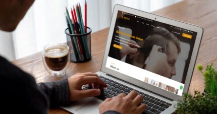 Borcelle Salon - OnePage Unisex Salon Website