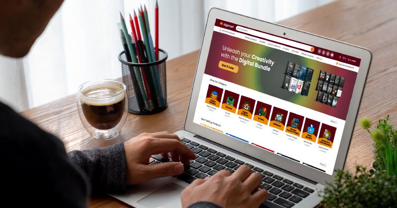 DigiMart - Digital Downloads Website