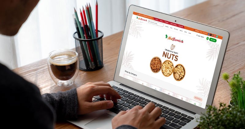 NutBerries - Nuts & Dry Fruits Store Website